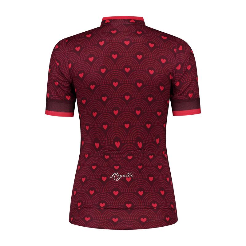 Radtrikot Kurzarm Damen - Hearts