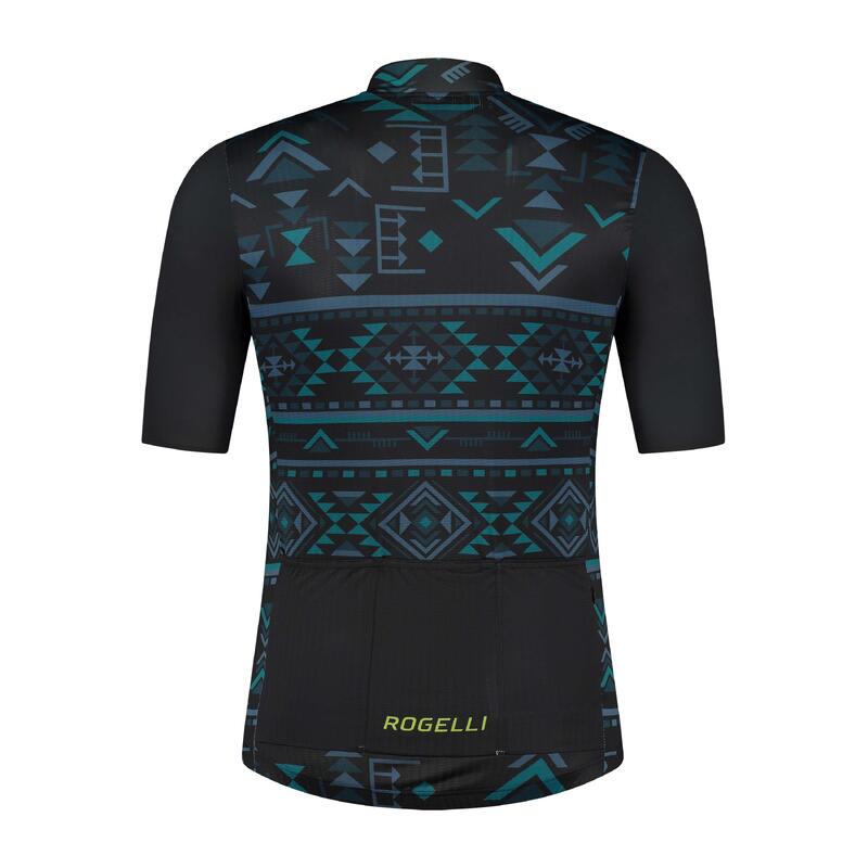 Maillot Manches Courtes Velo Homme - Aztec