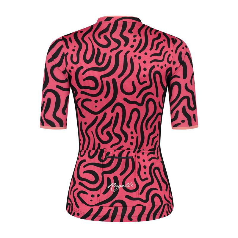 Fietsshirt Korte Mouwen Dames Abstract