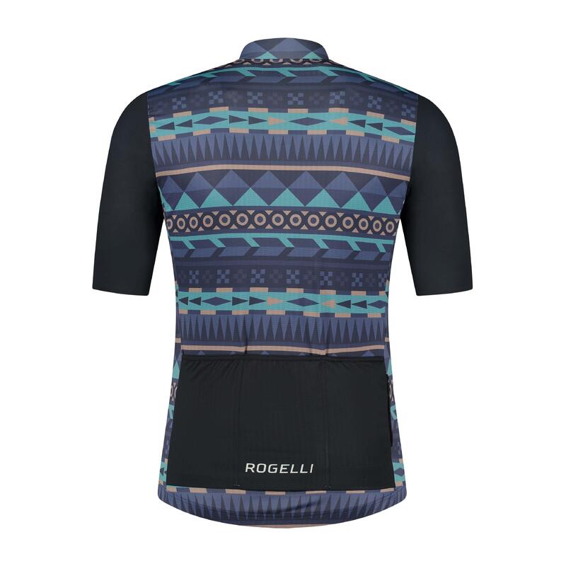 Maillot Manches Courtes Velo Homme - Aztec