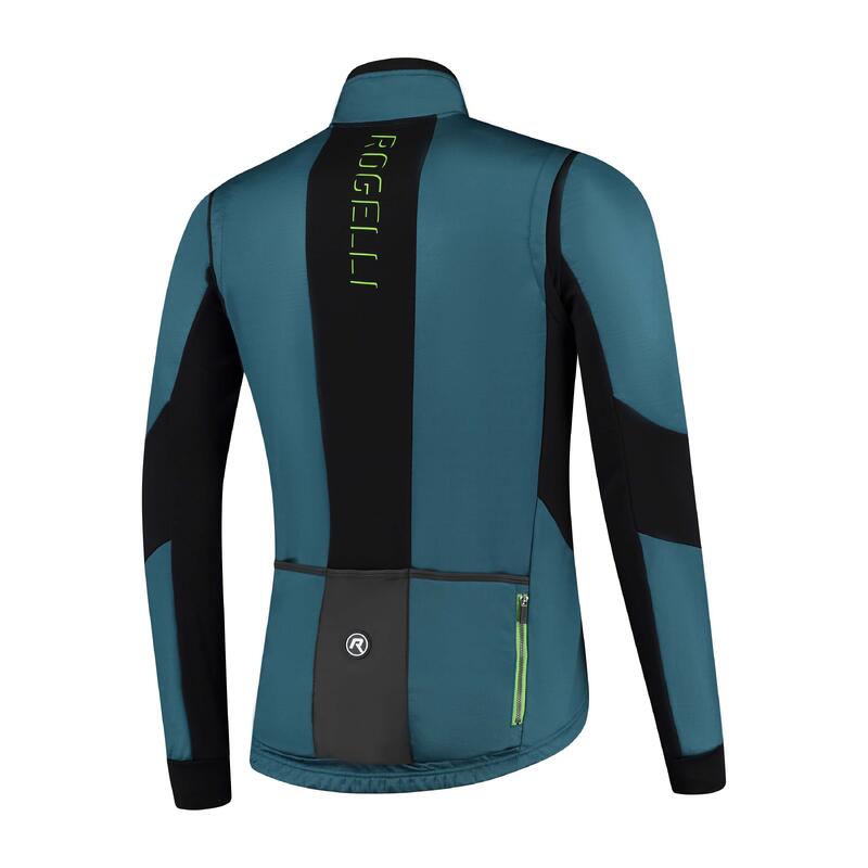 Veste cyclisme hiver vert - Chef de File