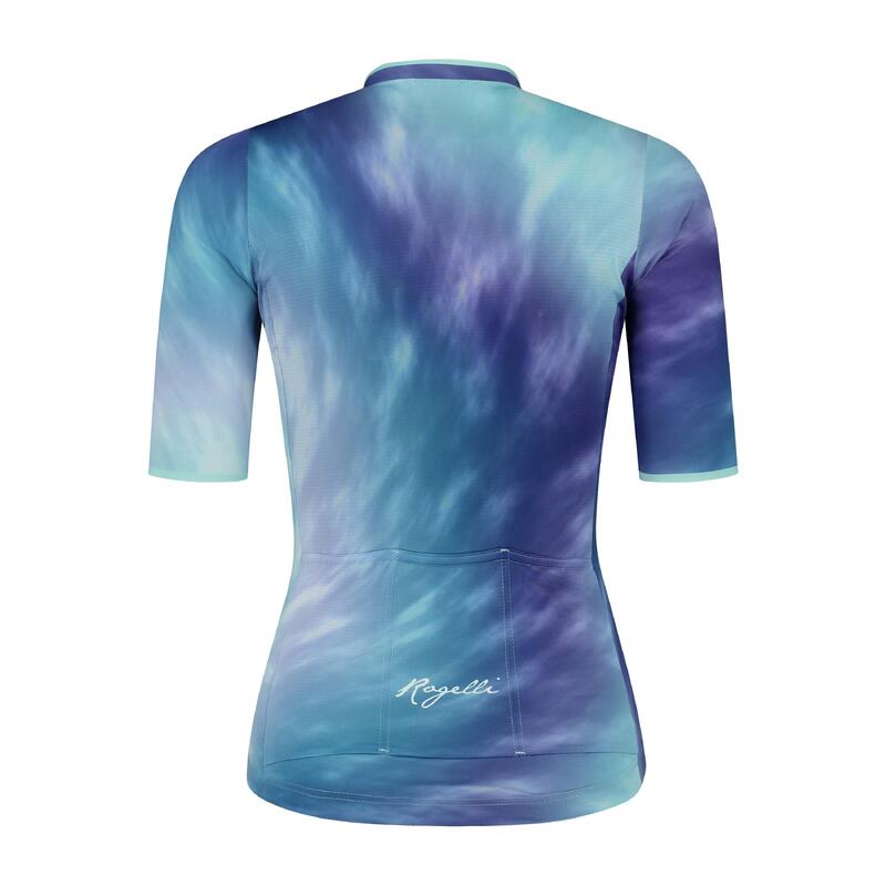 Maillot Manches Courtes Velo Femme - Tie Dye