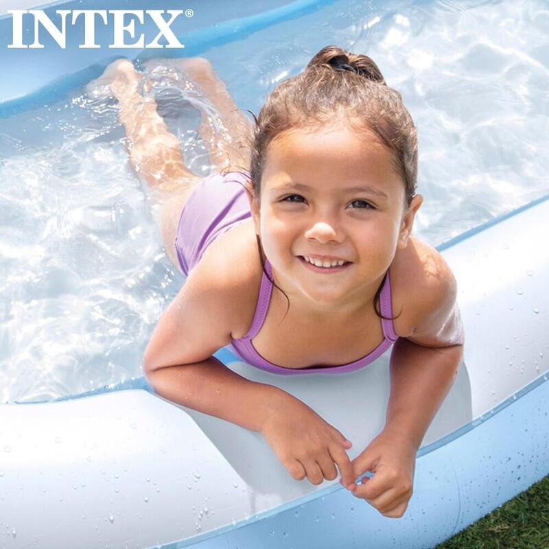 Piscina hinchable rectangular 166x100x25 cm INTEX