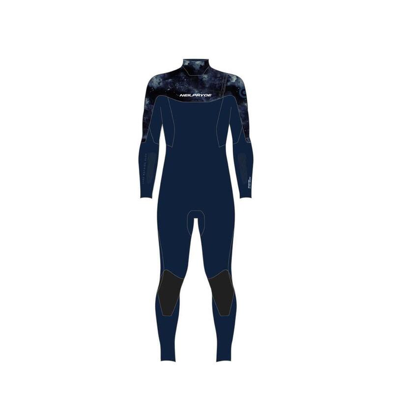 Neil Pryde Neoprenanzug Wizard Fullsuit FZ 5/4 Herren Langarm C2 deepblue / spac