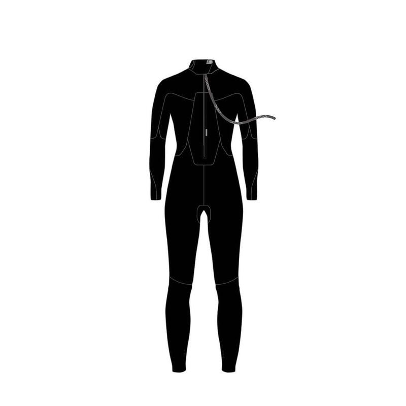 Neil Pryde Neoprenanzug Spark Fullsuit BZ 5/4 Damen Langarm C1 Black 2023 - Größ