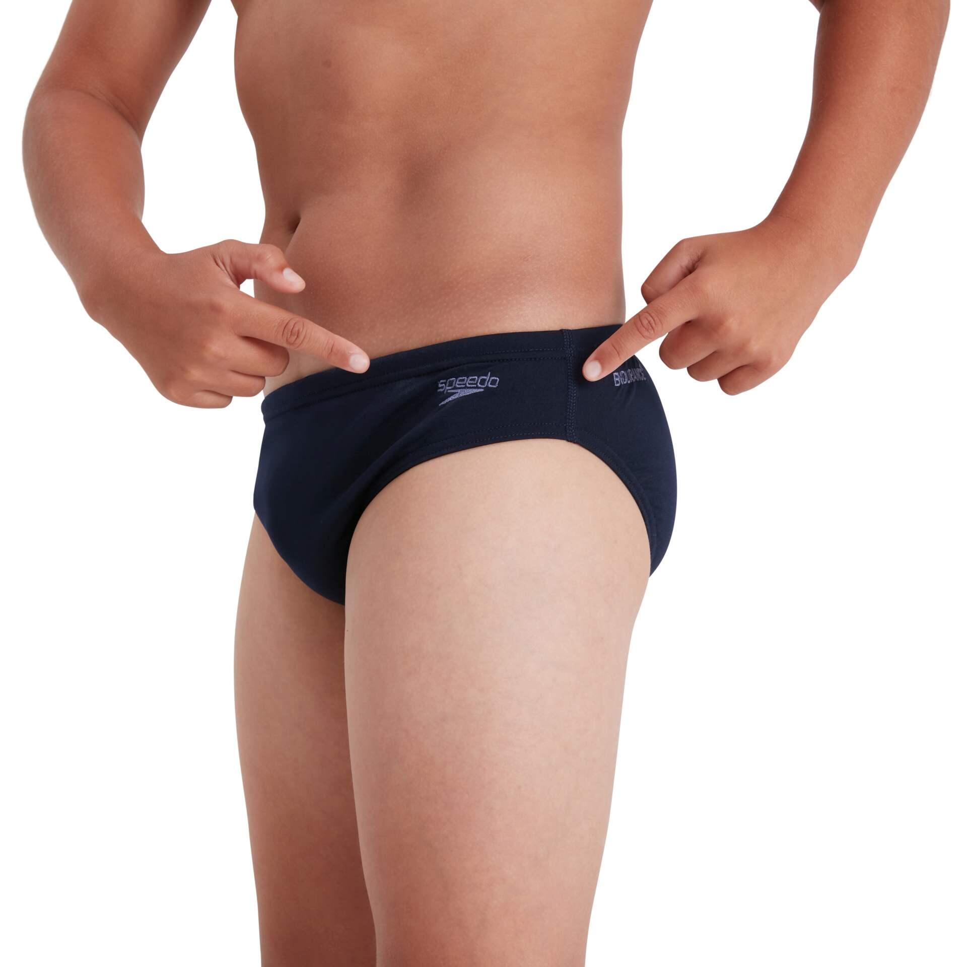 SPEEDO Boys Endurance+ 6.5 cm Swim Brief Navy 11-12 Years 2/5