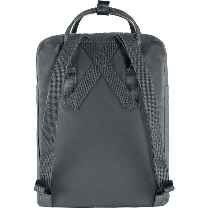 Mochila para caminar Fjallraven Kanken Gris oscuro 16 litros perlante