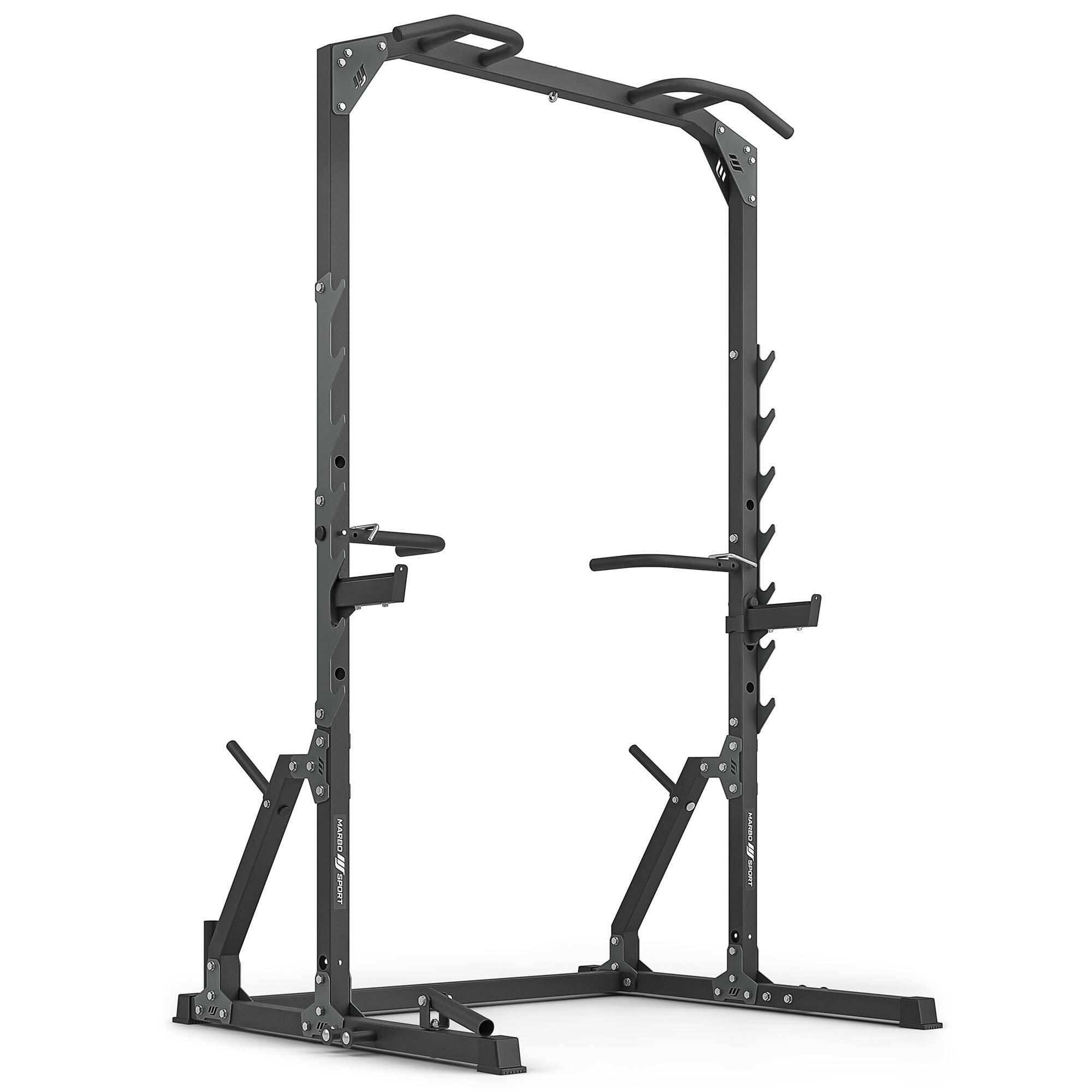 Marbo Sport - Barre De Traction Avec Supports Et Mains Courantes Marbo Sport - Chaise Romaine - Noir - Taille Unique - Decathlon