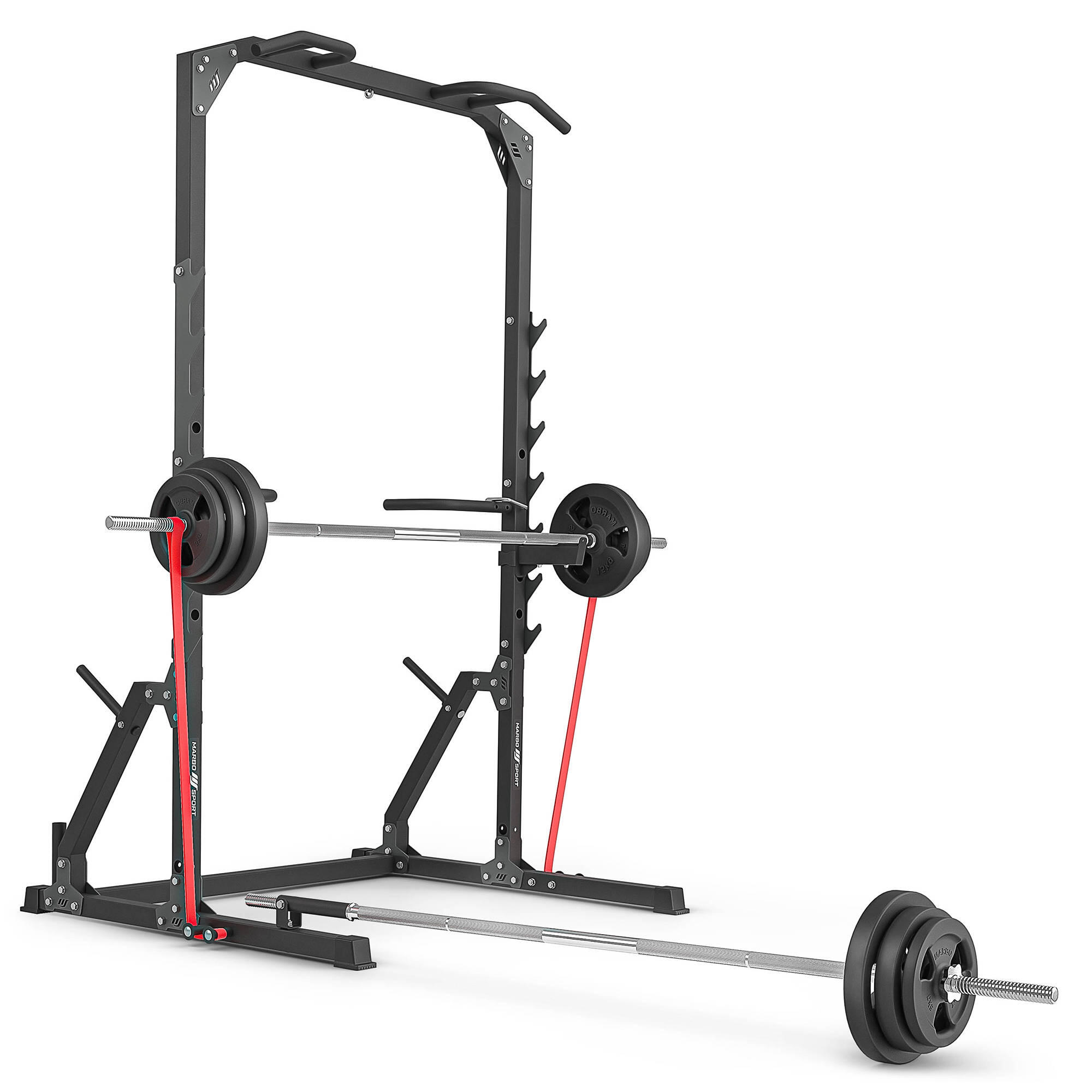 Optrekstang met steunen en leuningen Marbo Sport 3/5