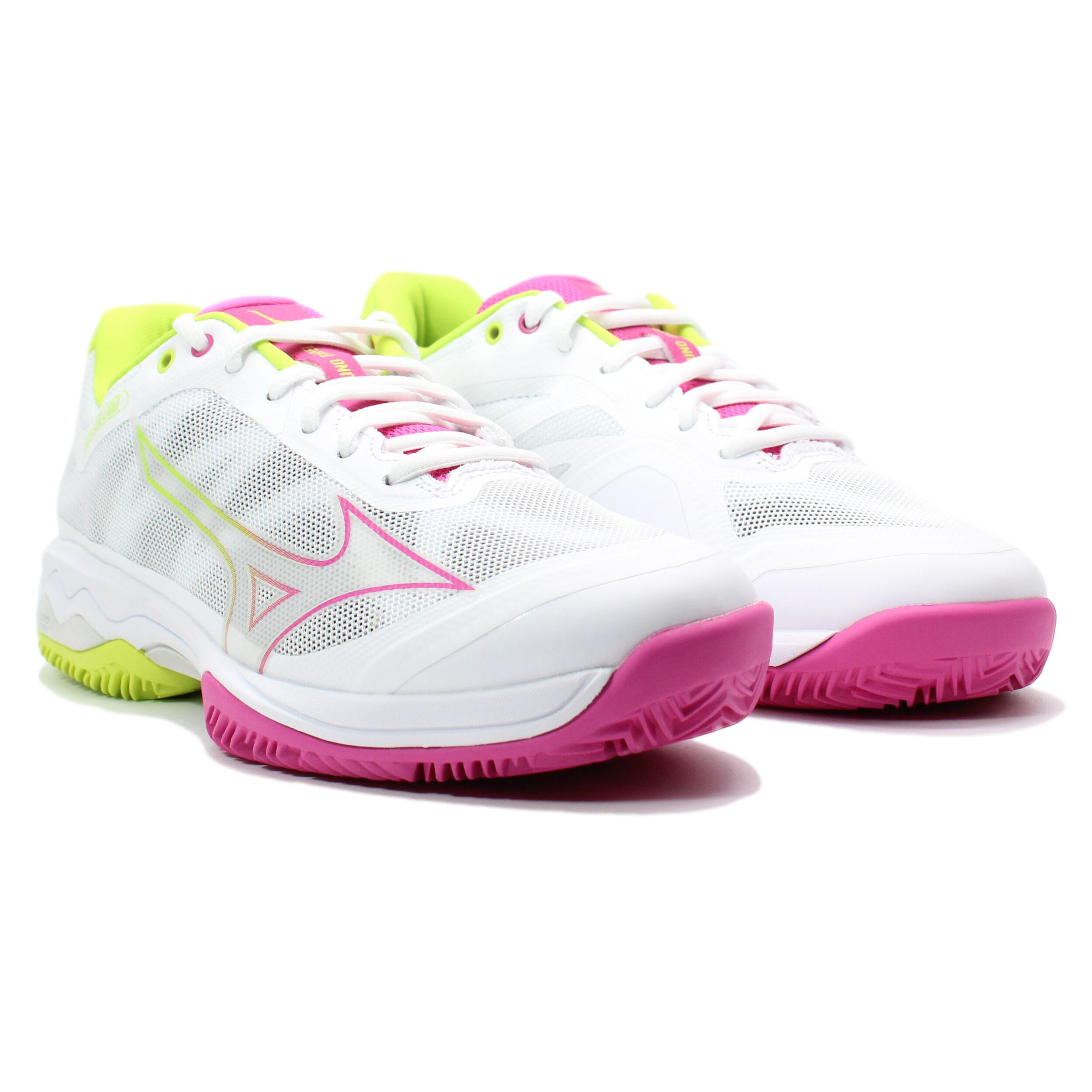Scarpa da Tennis Donna Exceed Light Padel Verde Rosa 4/7