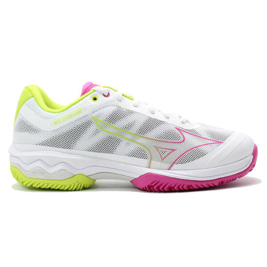 Chaussures de Padel Blanche Femme MizunoWave Exceed Light