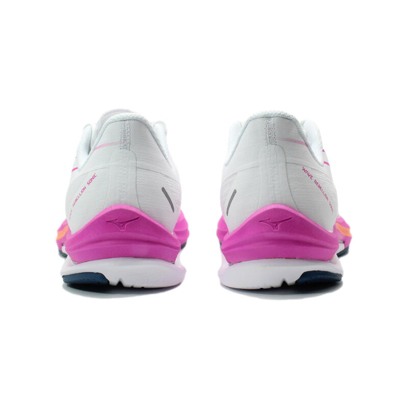 Scarpa da Running Donna Rebellion Sonic Rosa Bianco