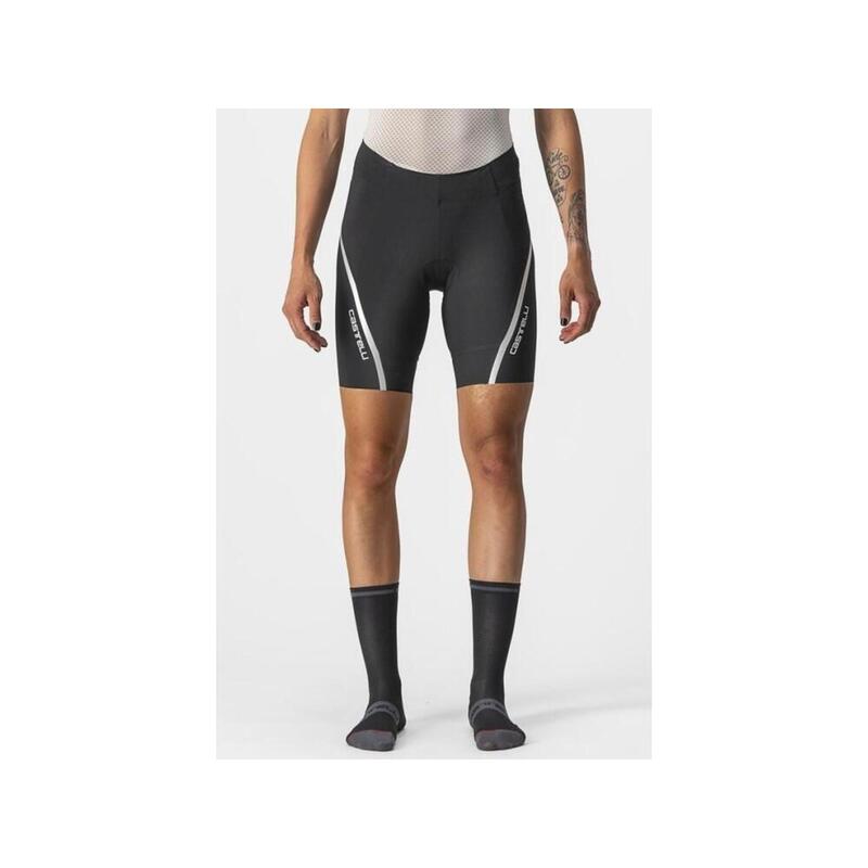 Pantaloni ciclism scurti - Velocissima 3 Short - negru | argintiu