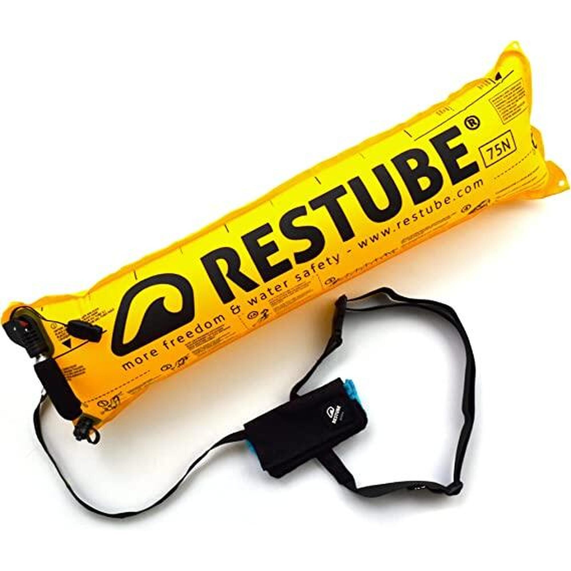 RESTUBE Pneumatická záchranná bóje Restube Active Black Icemint