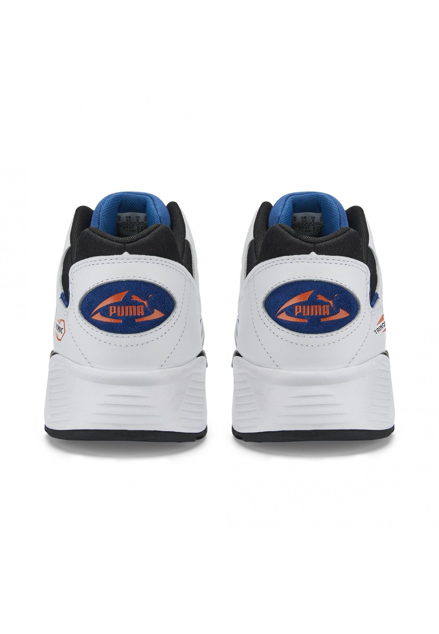 Zapatillas Deportivas de Cuero Prevail para Hombre Blanco, Rojo, Azul 2/5
