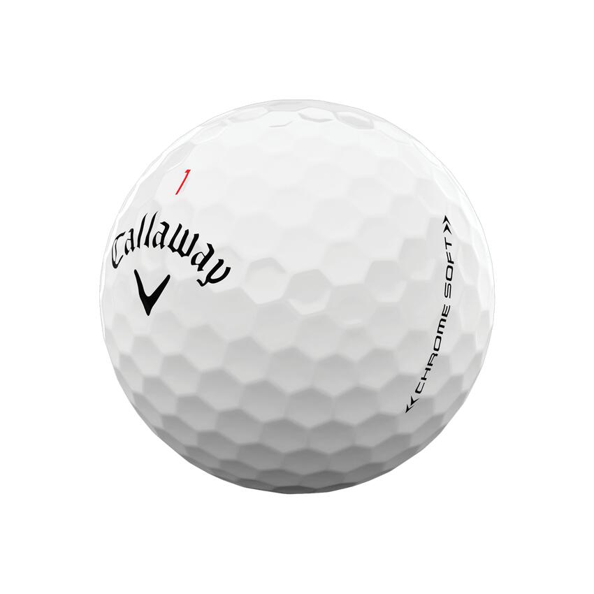 Bolas Golf Blancas Callaway Chrome Soft 2/5