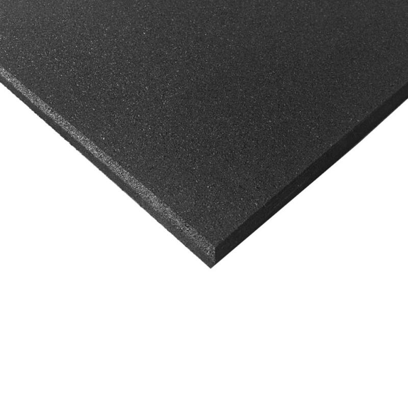 Pavimento de ginásio em placas de borracha 1x1m Viok Sport 15mm