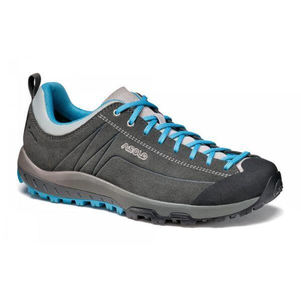 Pantofi Space Gv Ml  5 1/2 Graphite/Cyan Blue