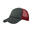 Casquette style trucker RAPPER Mixte (Gris / rouge)