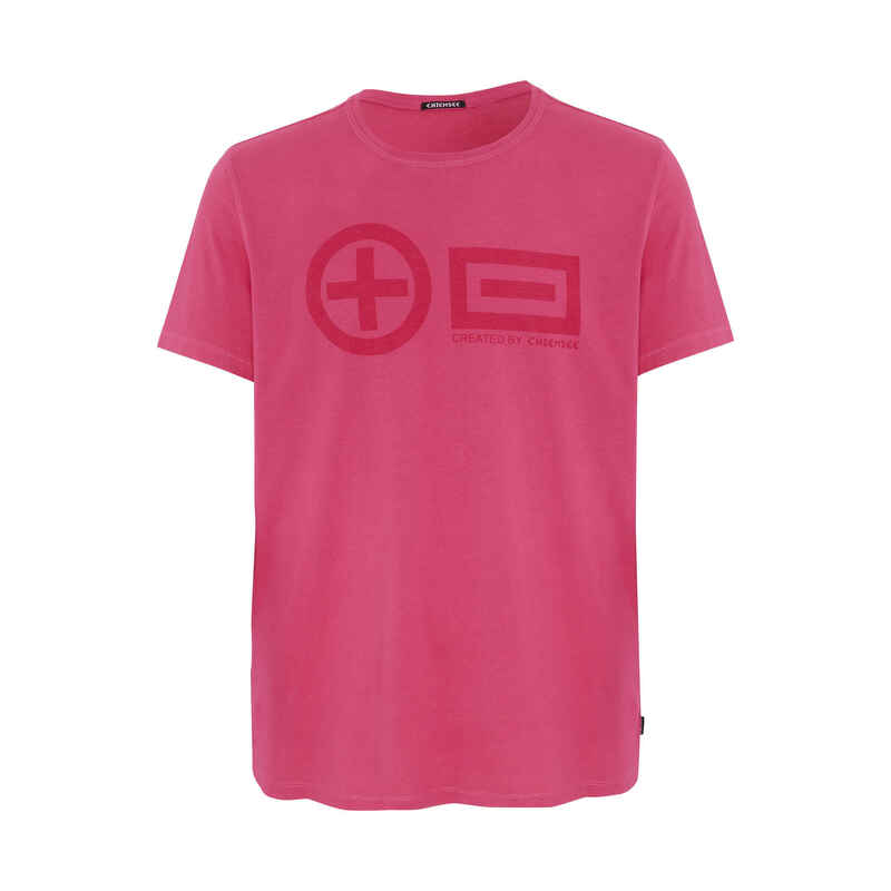 T-Shirt mit PlusMinus Frontprint