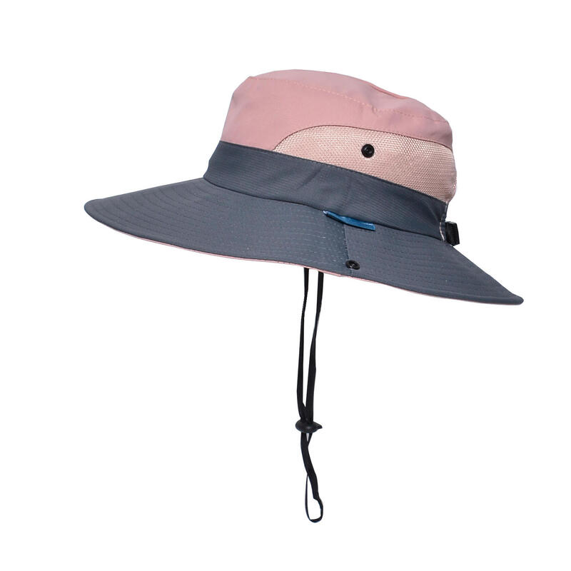 Women Wide Brim Versatile Anti UV Hiking Hat - Pink