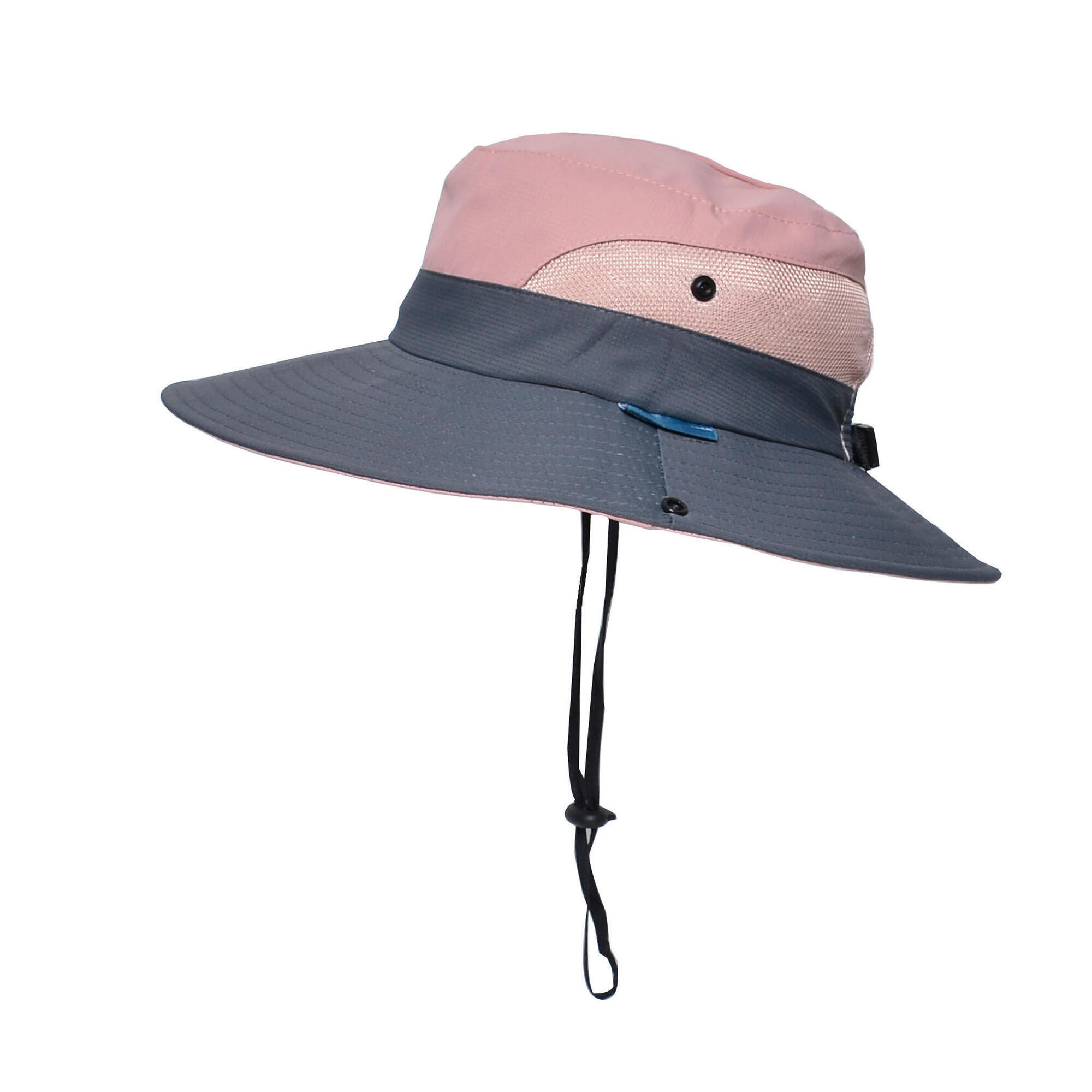 Women Wide Brim Versatile Anti UV Hiking Hat Pink