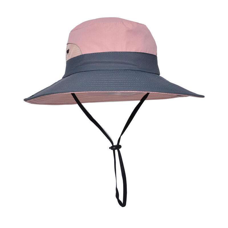 Women Wide Brim Versatile Anti UV Hiking Hat - Pink