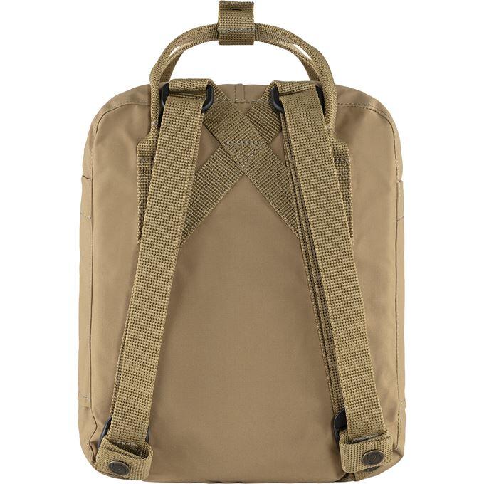 Mochila para caminar Fjallraven Kanken mini Khaki 7 litros perlante 2/5