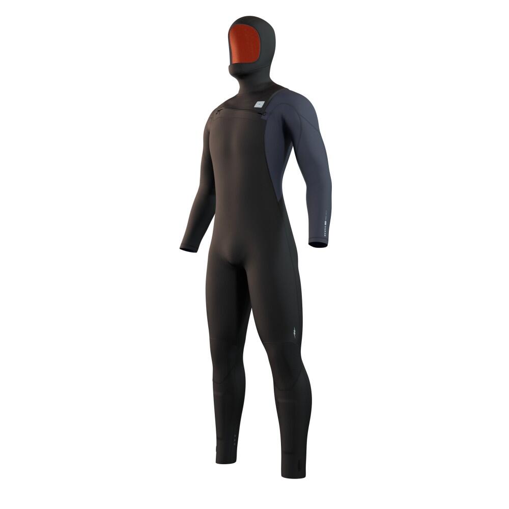 Photos - Wetsuit Mystic Marshall 5/3mm Hooded Chest Zip  
