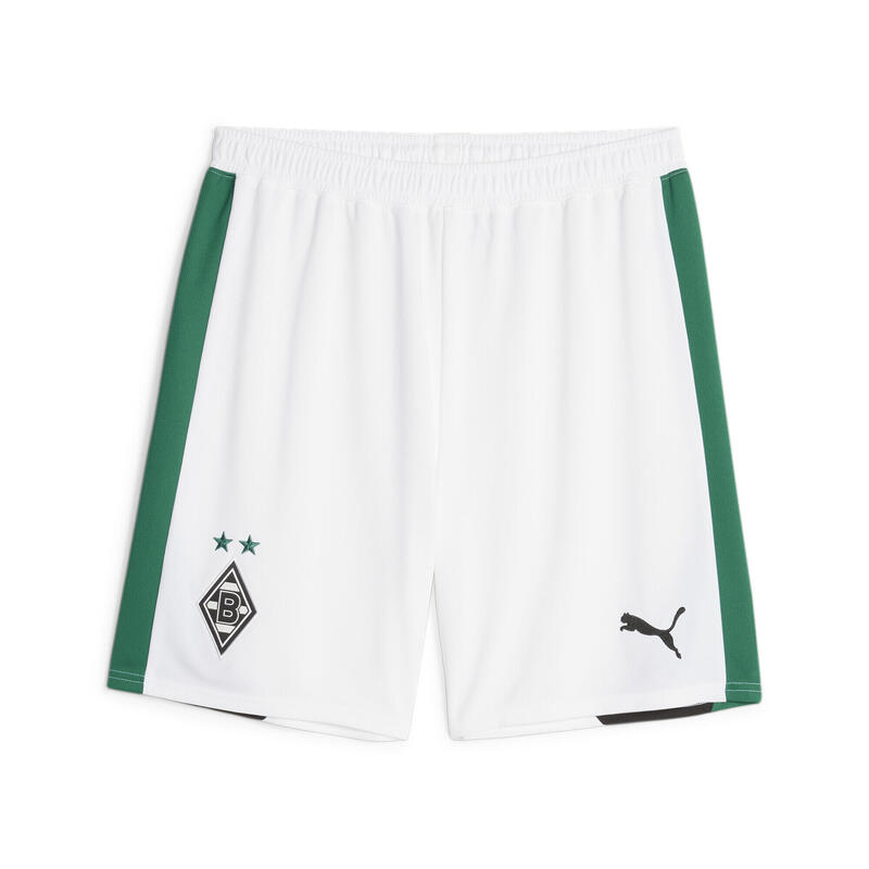 Shorts de fútbol Borussia Mönchengladbach PUMA White Power Green