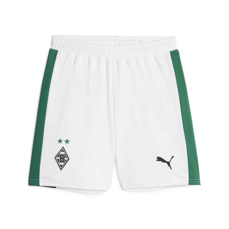 Borussia Mönchengladbach Fußballshorts Jugendliche PUMA White Power Green