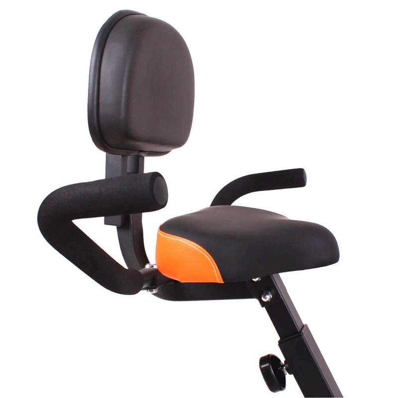 Magnetische hometrainer TRAINER X-BIKE 500, LCD scherm, 8 niveaus Gridinlux