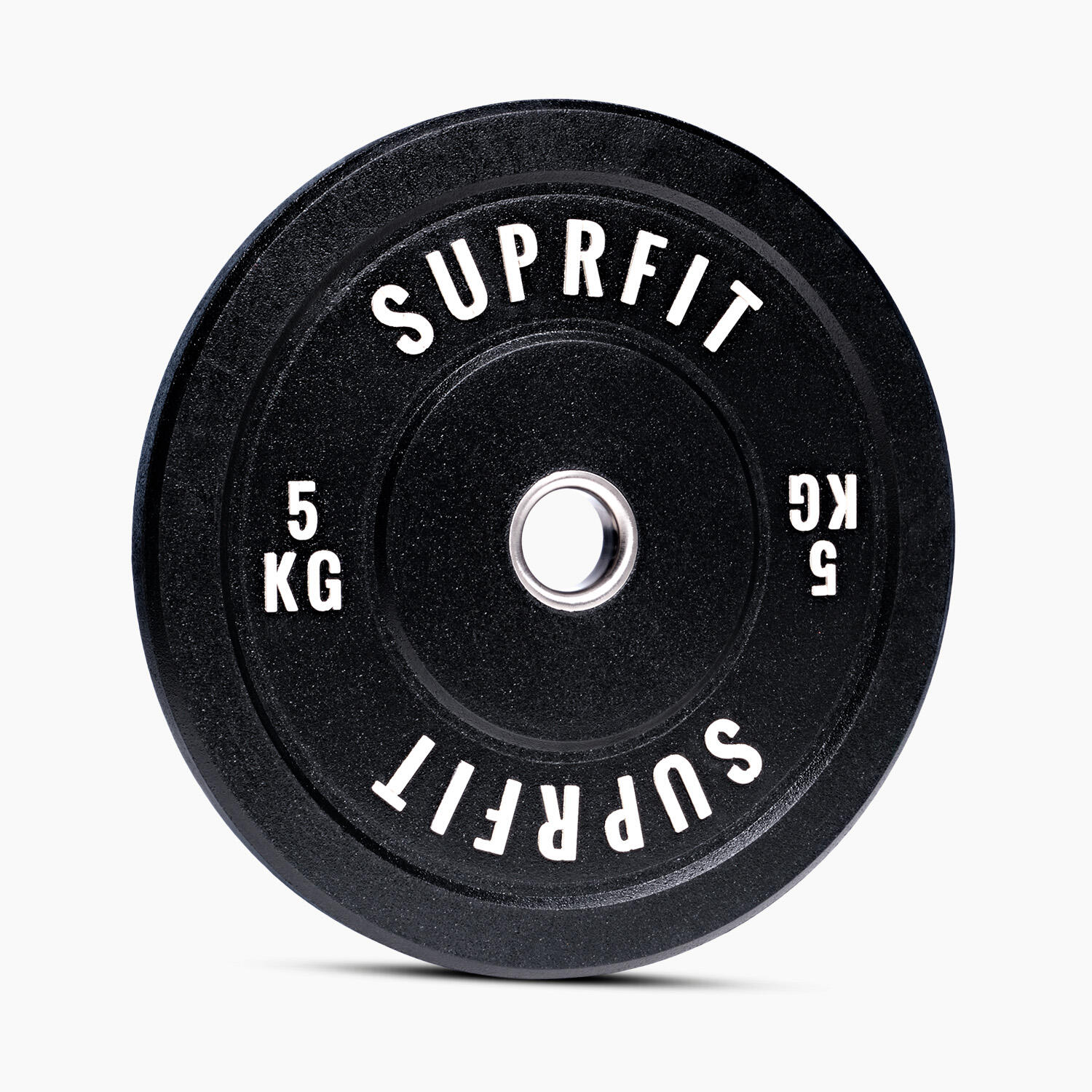 Suprfit HI-TEMP White Logo Bumper Plates (Einzeln) - 5 kg 2/4