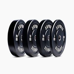 HITEMP Logo Bumper Plates 100 kg Set