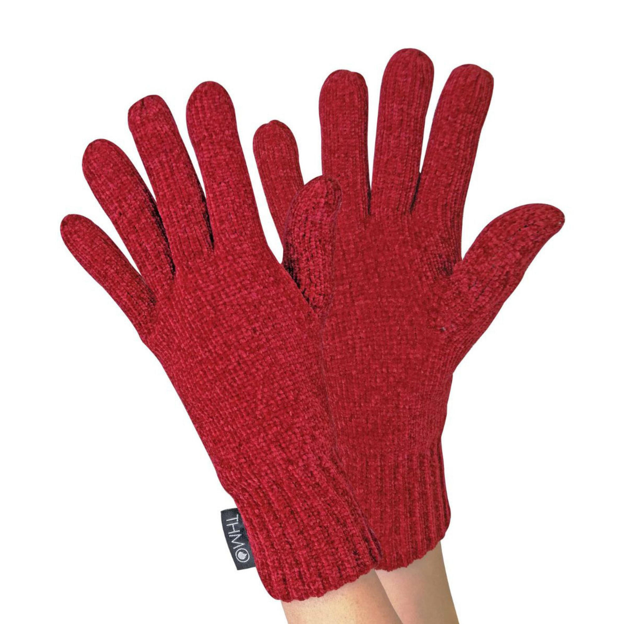 THMO Womens Outdoor Thermal Chenille 3M Thinsulate Winter Gloves