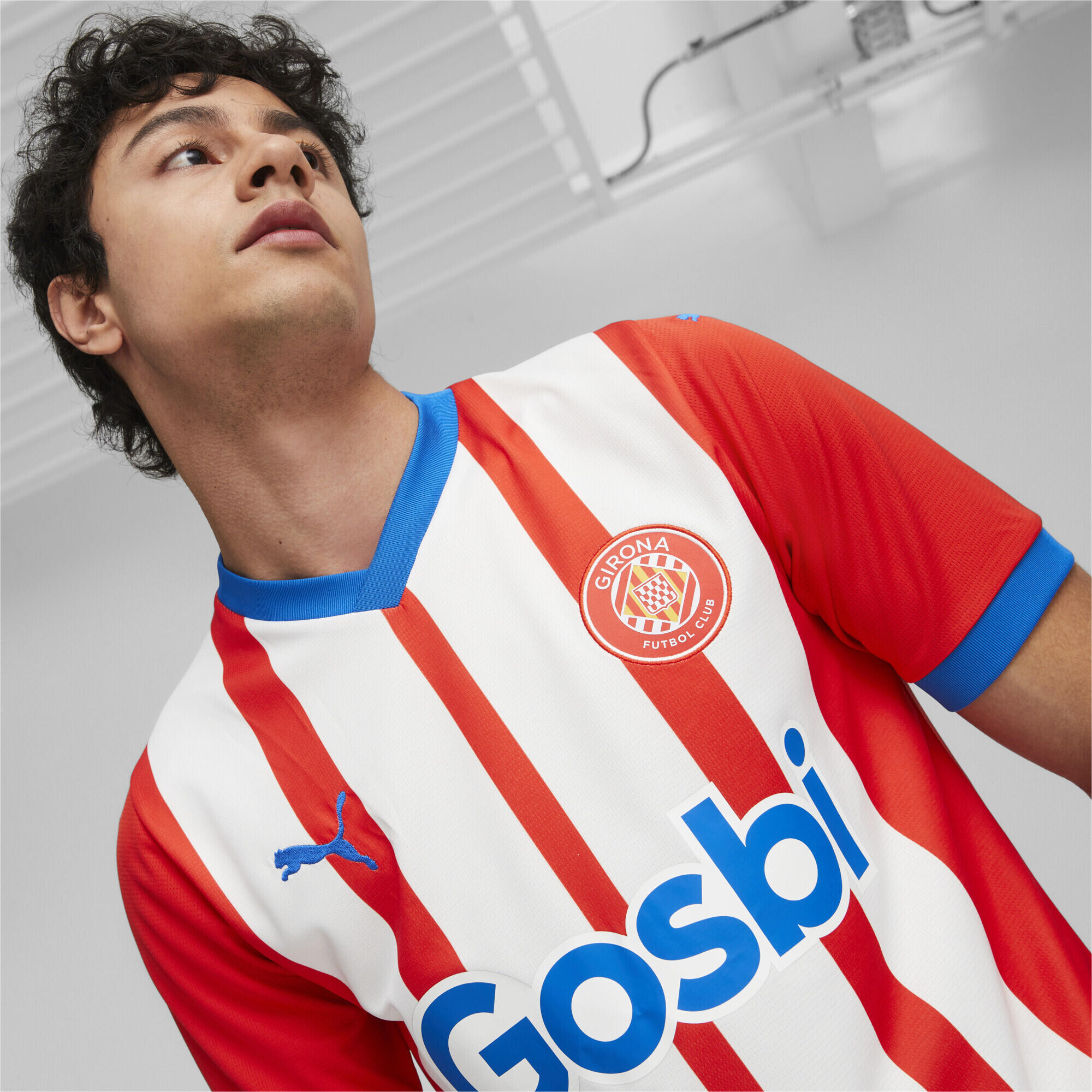 Maglia gara Home da calcio Girona FC 23/24 PUMA Red White 3/6
