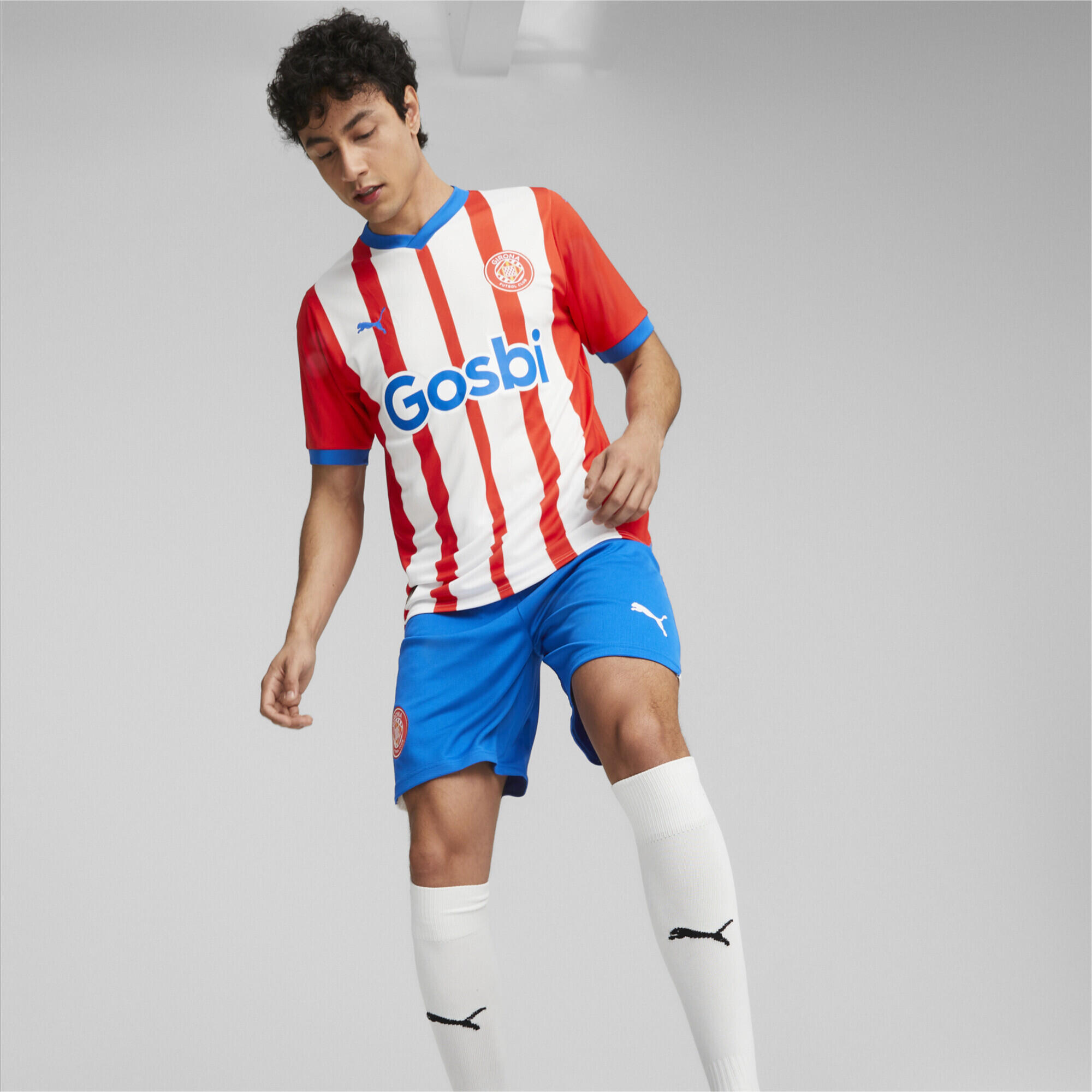 Maglia gara Home da calcio Girona FC 23/24 PUMA Red White 5/6