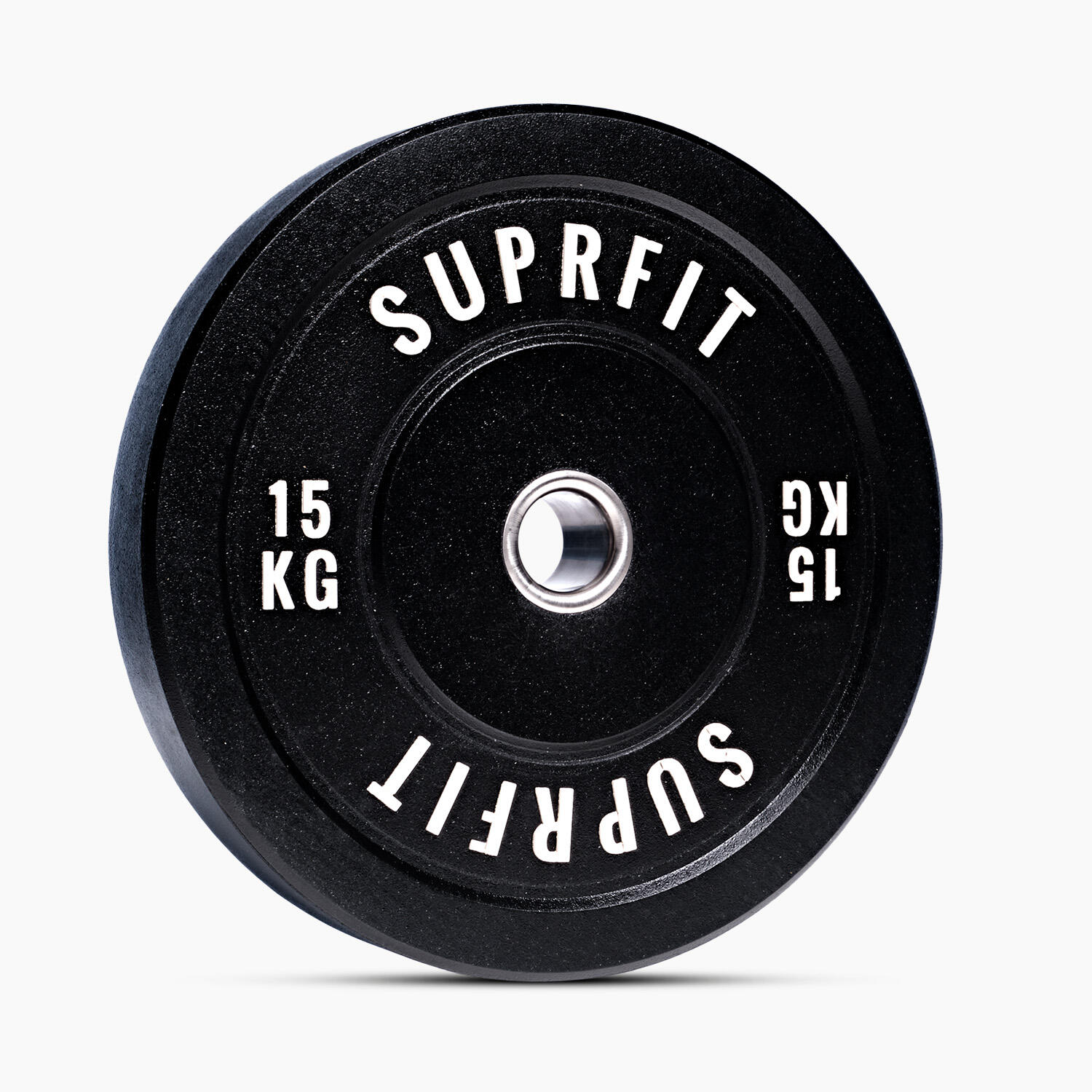 Suprfit HI-TEMP White Logo Bumper Plates (coppia) -  15 kg 2/4