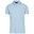 Polo manches courtes POLOBROOK Homme (Bleu ciel)