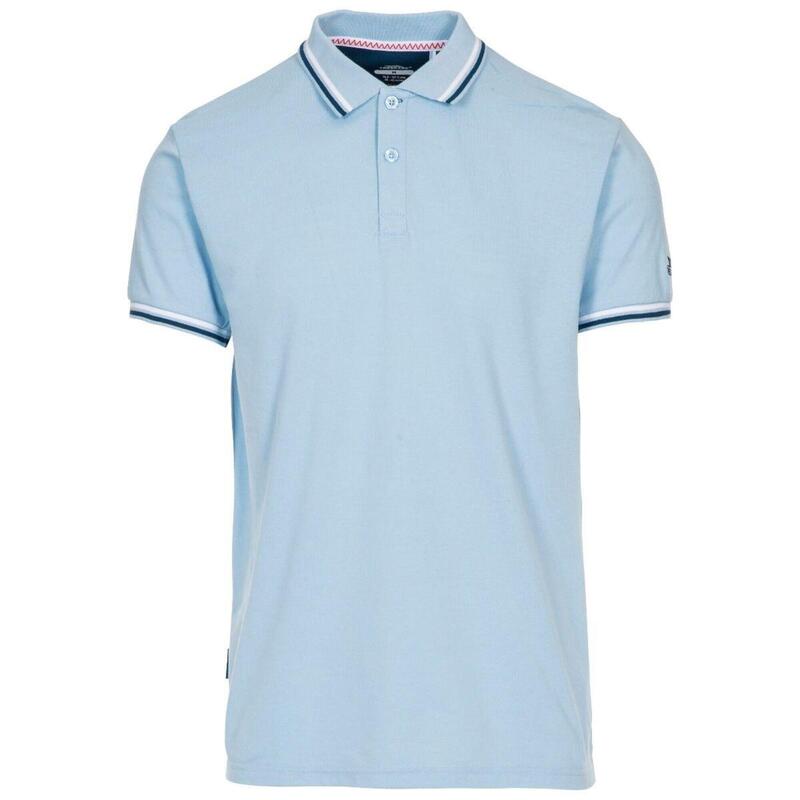 PoloBrook Poloshirt für Herren Himmelblau