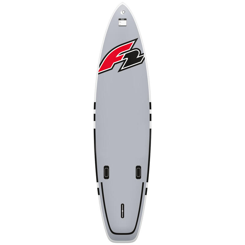 F2 RIDE Windsup 10'6 Grey SUP Board Stand Up Paddle aufblasbar Surfboard Paddel