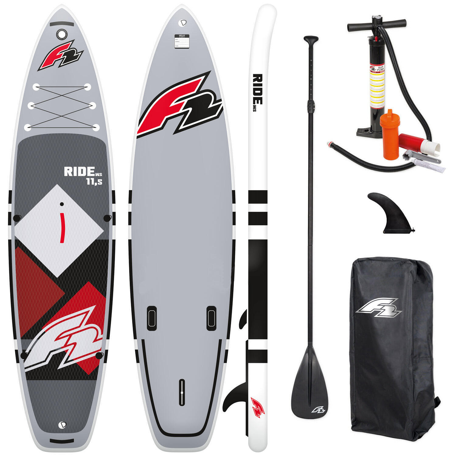 F2 Paddleboard F2 Ride WS 10'6''x32''x6'' RED