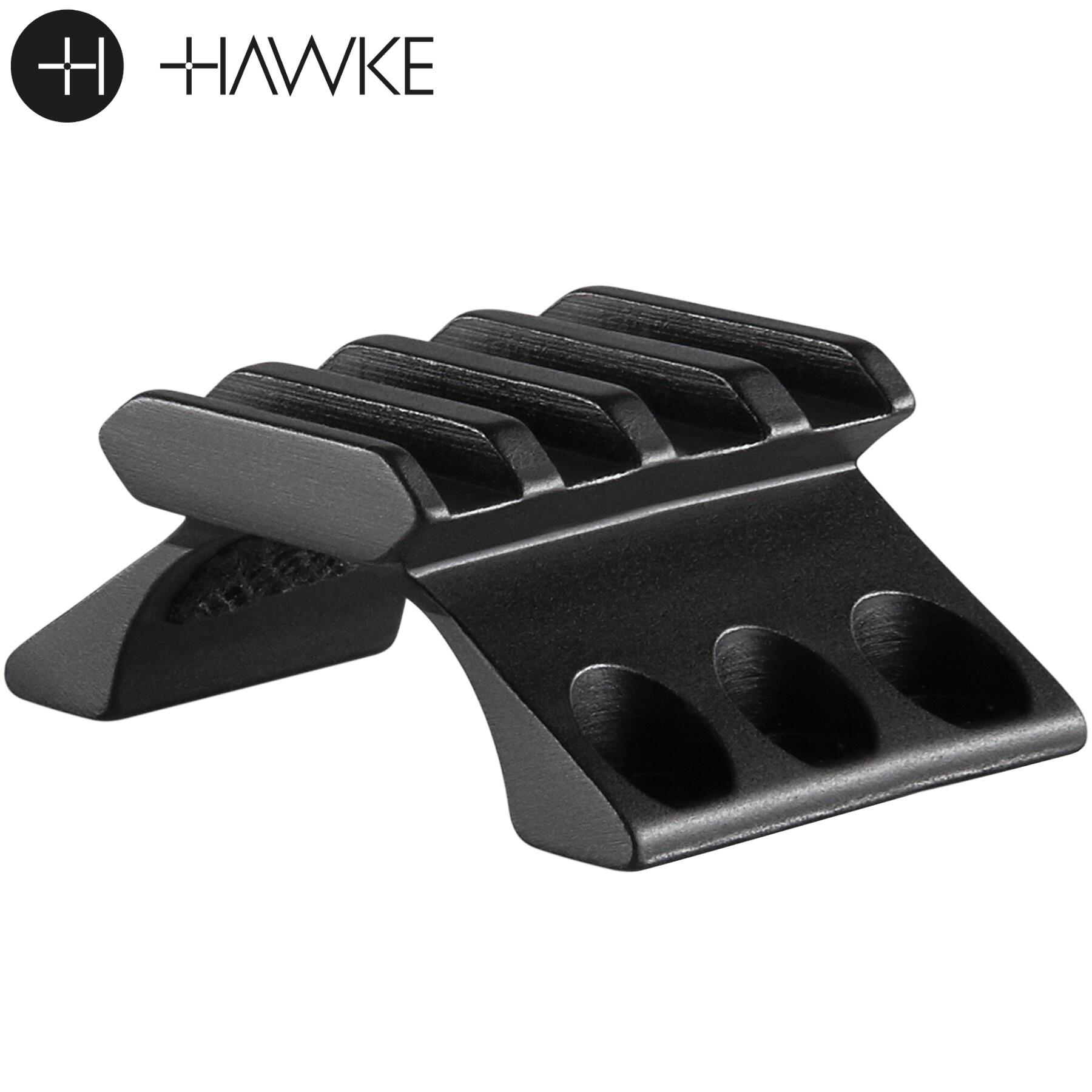 HAWKE PEÇA SUPERIOR P/ MONTAGENS 2PCS PICATINNY/WEAVER 1" PARAFUSO TRIPLO 3/3
