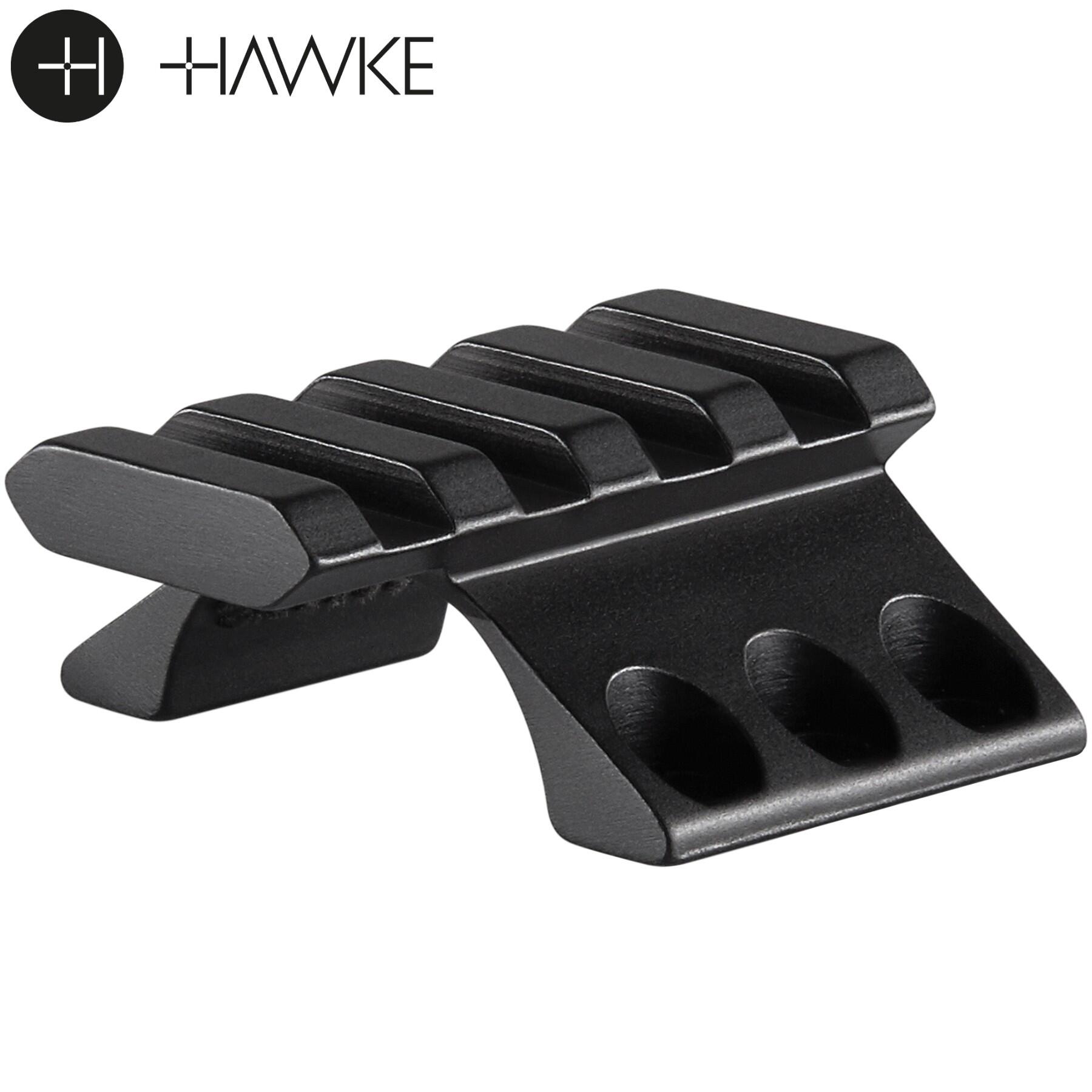 HAWKE PEÇA SUPERIOR P/ MONTAGENS 2PCS PICATINNY/WEAVER 1" PARAFUSO TRIPLO 2/3