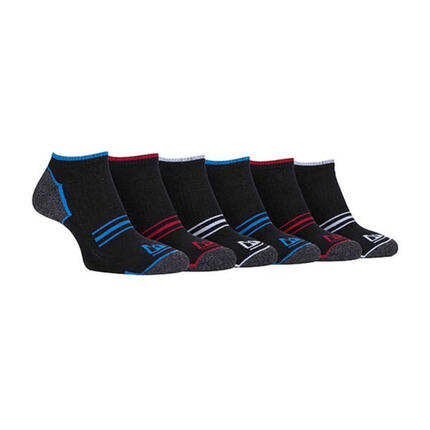 Storm Bloc 6 Paar Herren Kurze Sneaker Socken Baumwolle Sportsocken Gepolstert