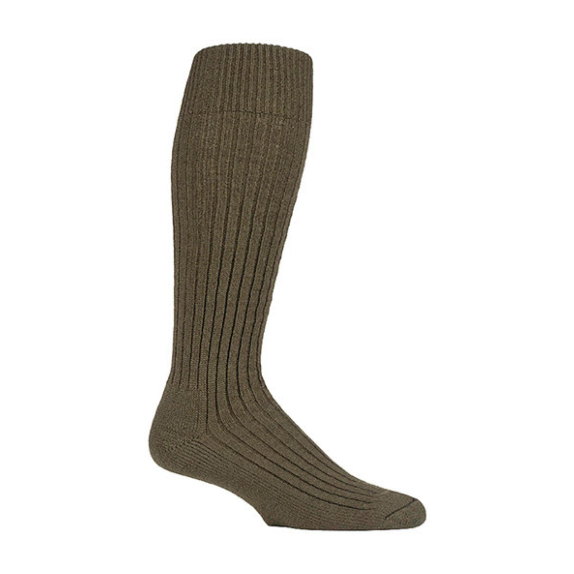 Mens Long Knee High Wool Military Action Army Style Socks for Boots 1/3