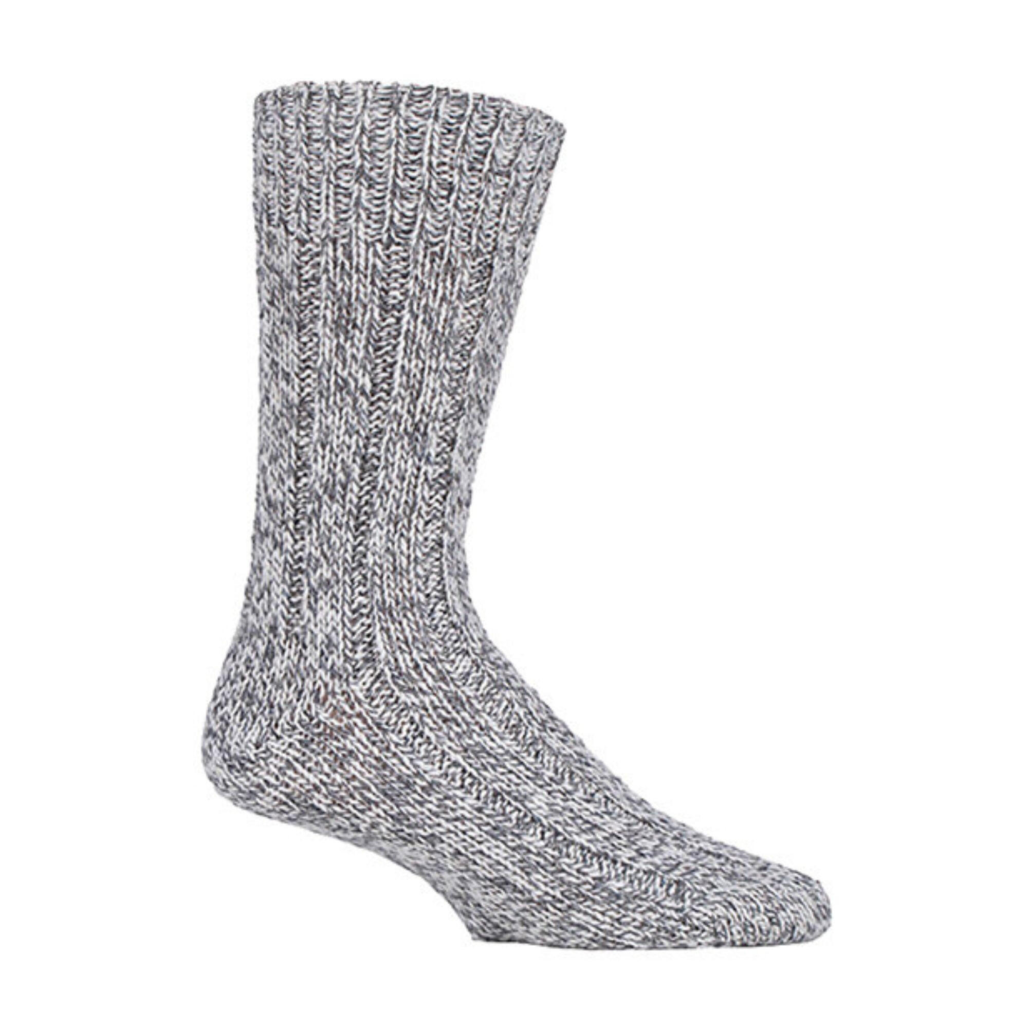 Mens Thick Heavy Kntted Wool Hiking Socks for Walking & Trekking 1/3