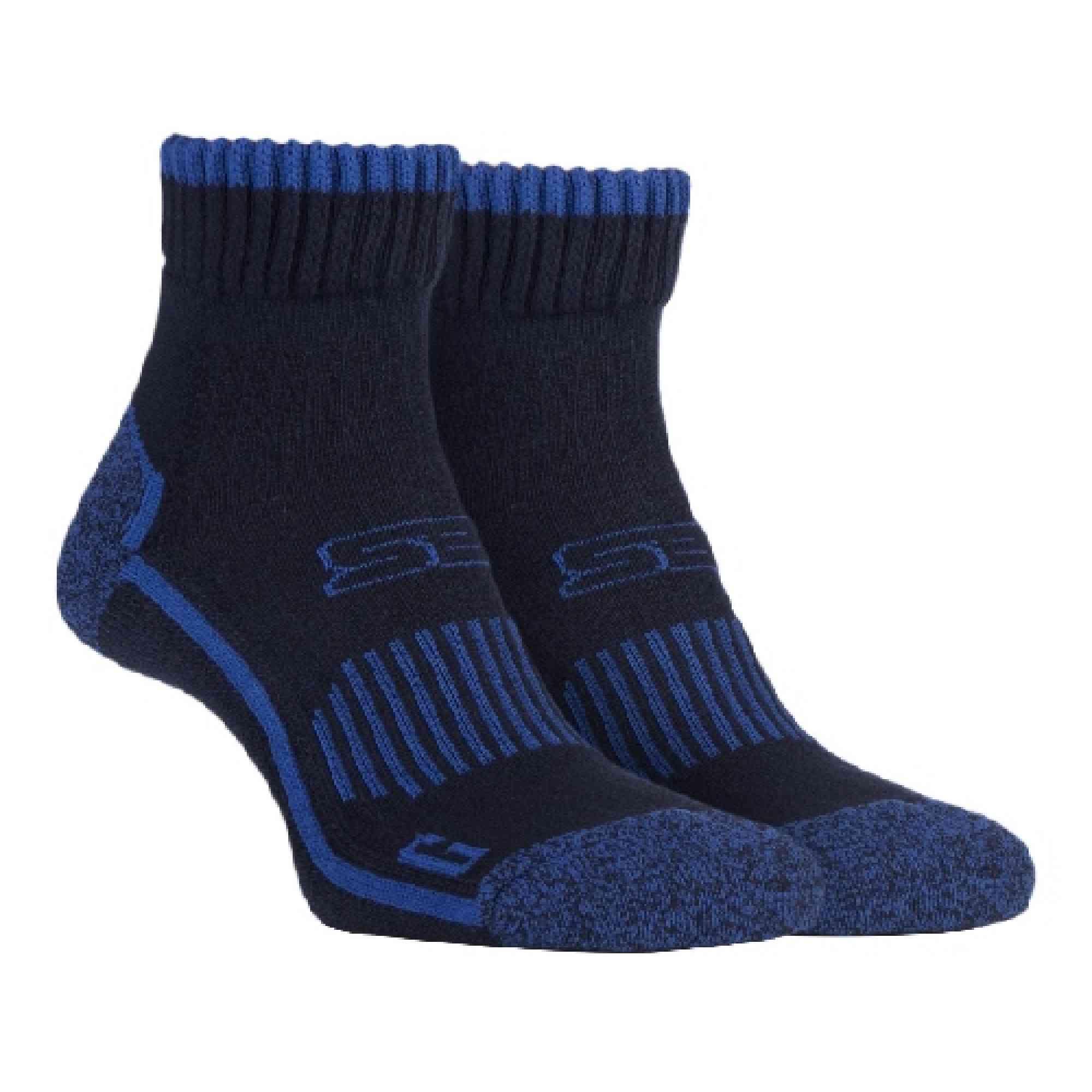 STORM BLOC 1 Pack Mens Cotton Reinforced Ankle Hiking Walking Trekking Socks