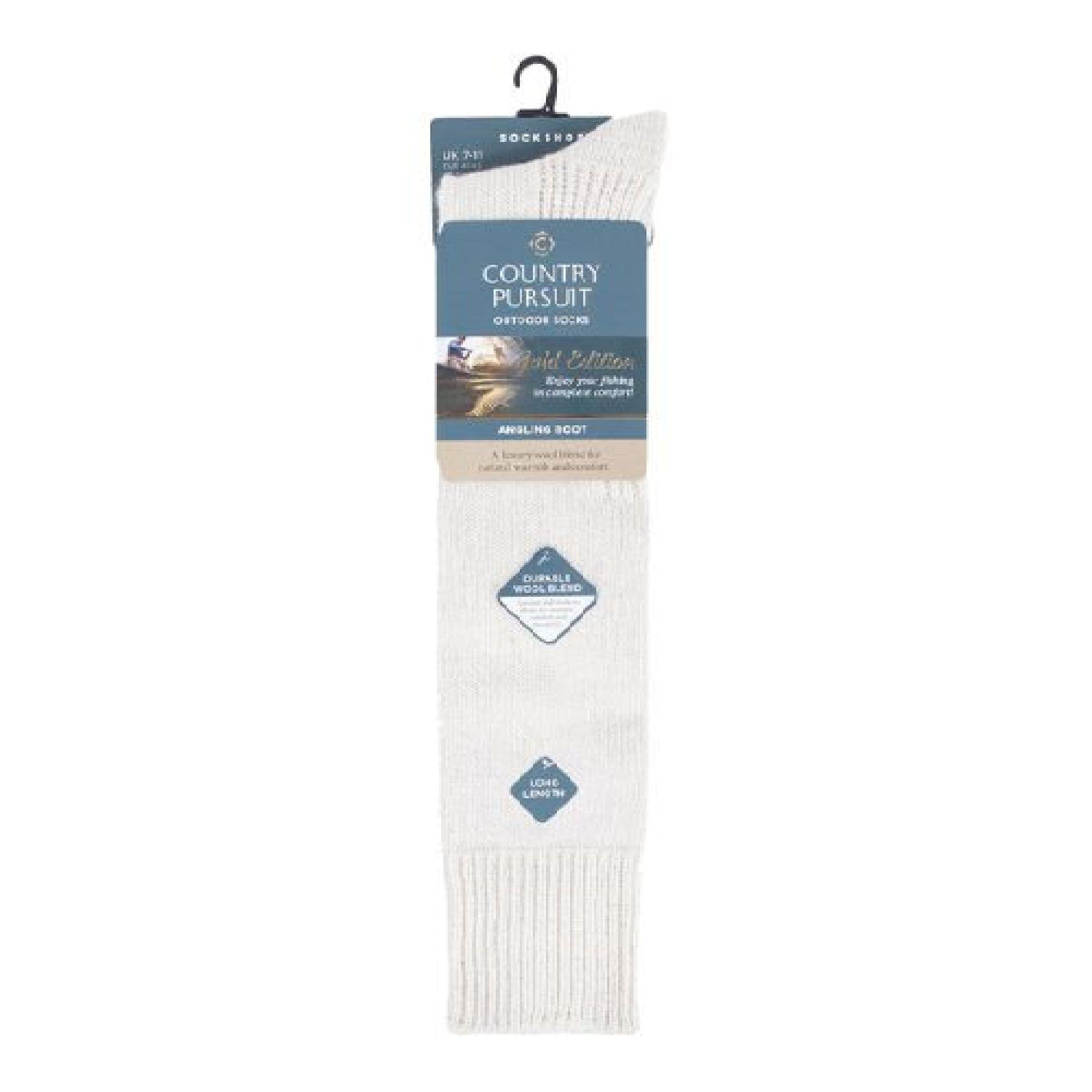 Country Pursuit - Homme Chaudes Haute Chaussettes en Laine pour Pêche à la Ligne 2/5
