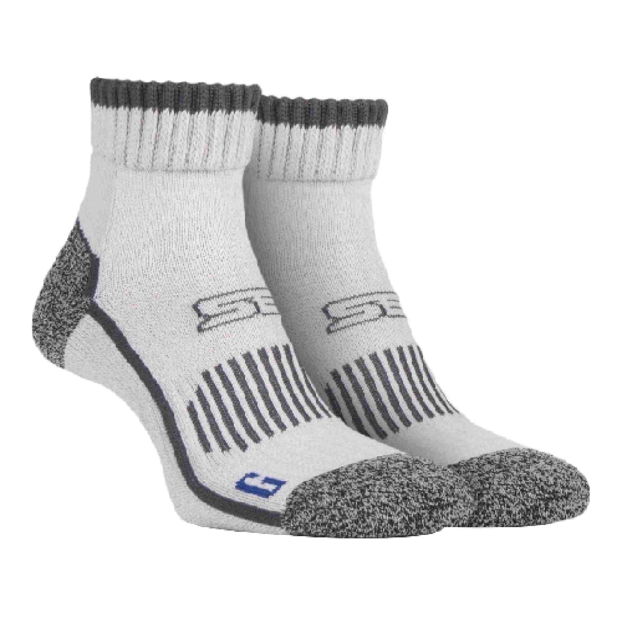 STORM BLOC 1 Pack Mens Cotton Reinforced Ankle Hiking Walking Trekking Socks